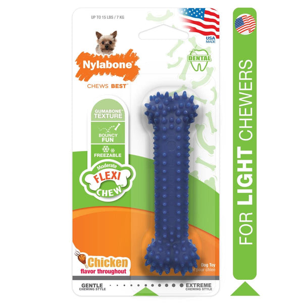 Nylabone  Chew Textured Dog Dental Chew Toy
