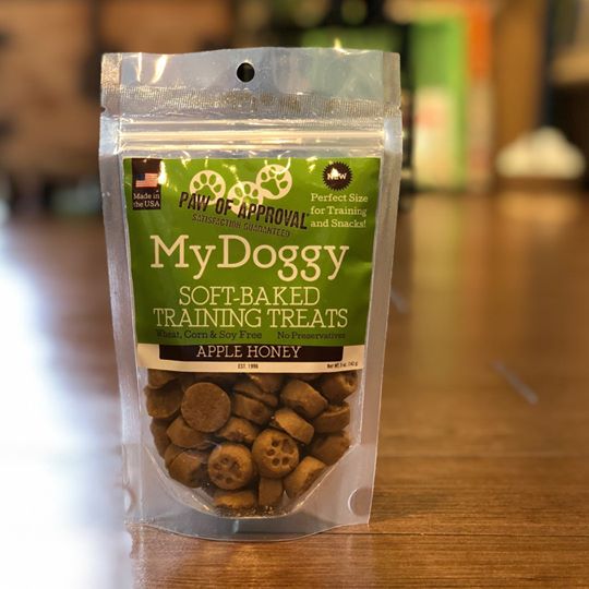 MyDoggy Training Treat – Apple Honey 5oz bag