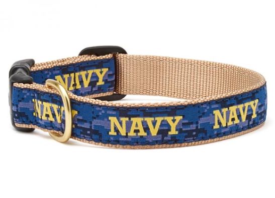 UpCountry Navy Dog Collar
