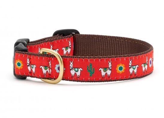 Up Country Llama Dog Collar