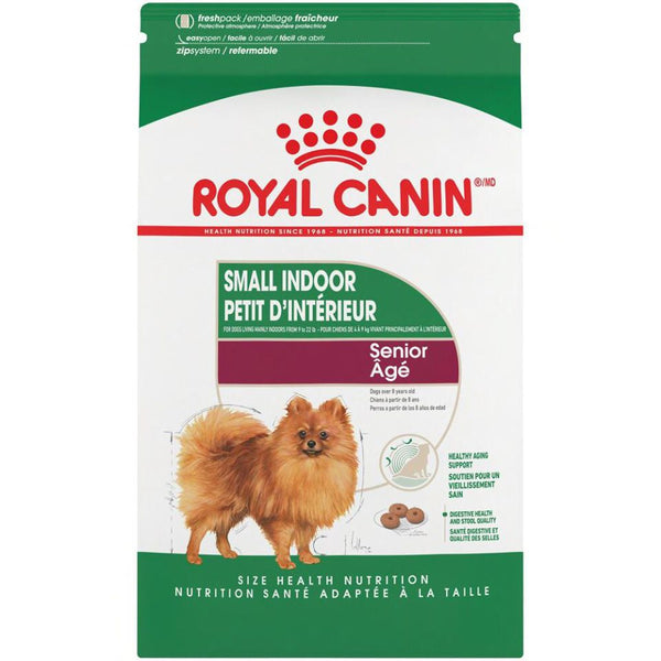Royal Canin Size Health Nutrition Small Indoor Senior Dry Dog Food, 2.5 lbs.