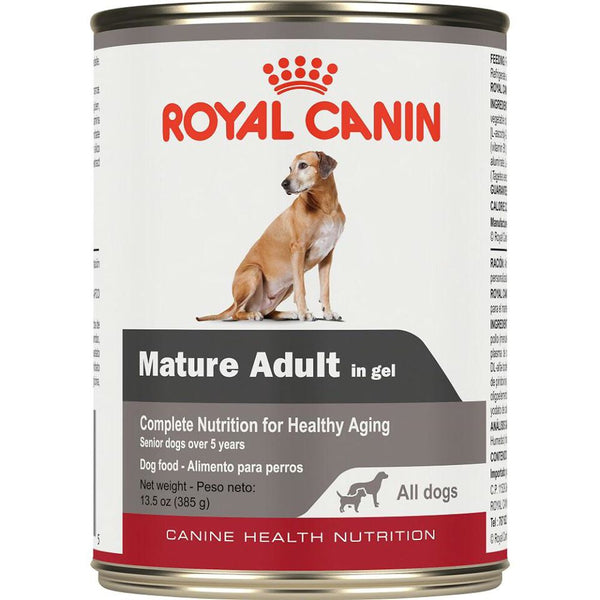 Royal Canin Canine Health Nutrition Mature Adult In Gel Wet Dog Food, 13.5 oz.