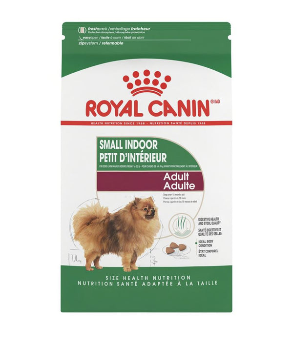 Royal Canin Lifestyle Health Nutrition Indoor Life Sm Dog Adult Dry Food 2.5lb