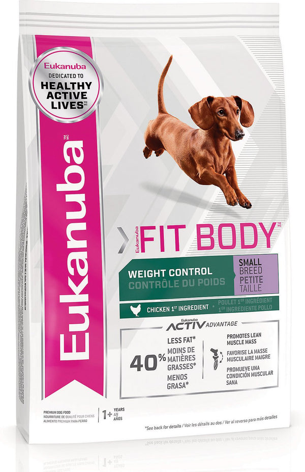 Eukanuba Small Breed Fit Body Weight Control Dry Dog Food