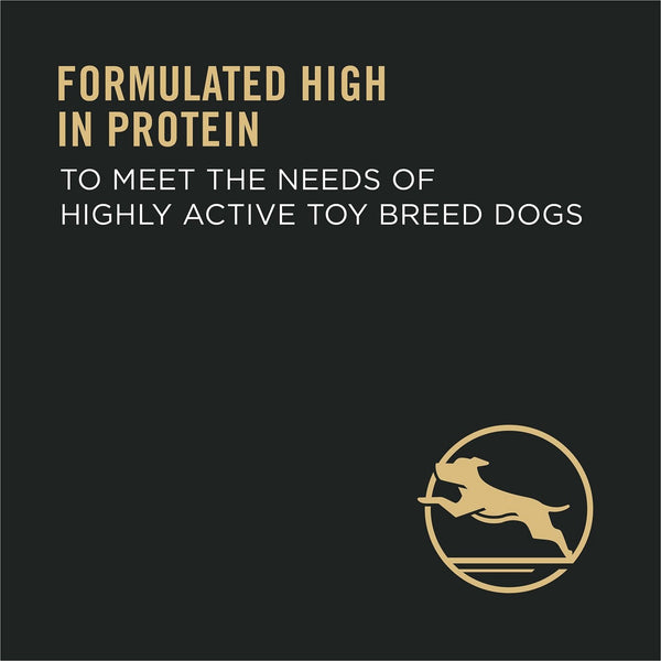 Pro Plan Adult Toy Breed Chicken & Rice Formula Dry Dog Food, 5-lb bag