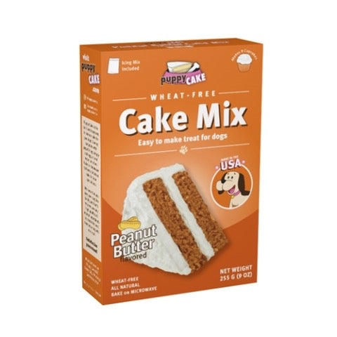 Puppy Cake Mix - Peanut Butter (wheat-free) 9oz