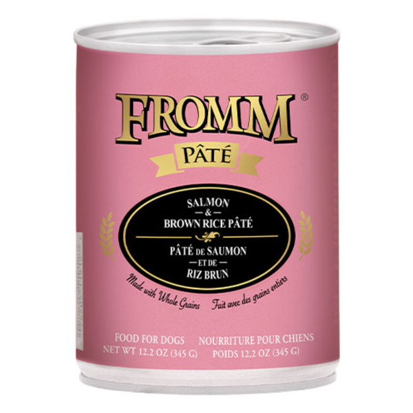 Fromm Family Salmon & Brown Rice Pâté Dog · Pate · Can