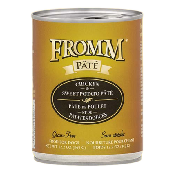 Fromm Family Chicken & Sweet Potato Pâté Dog · Pate · Can