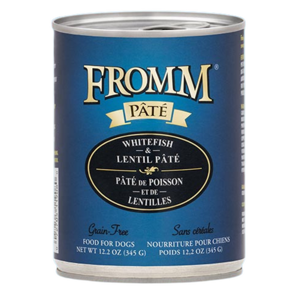 Fromm Family Whitefish & Lentil Pâté Dog · Pate · Can