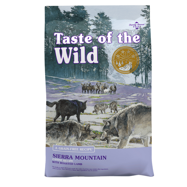Taste of the Wild Sierra Mountain Grain-Free Roasted Lamb Dry Dog Food