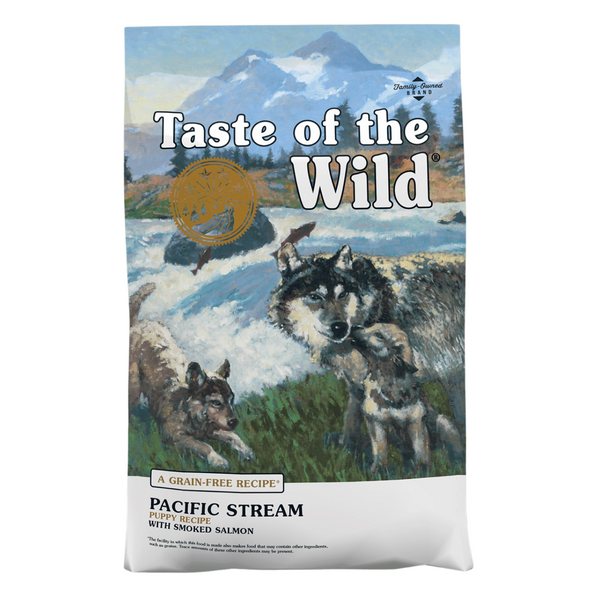 Taste of the Wild Pacific Stream Grain-Free Smoked Salmon Dry Puppy Food