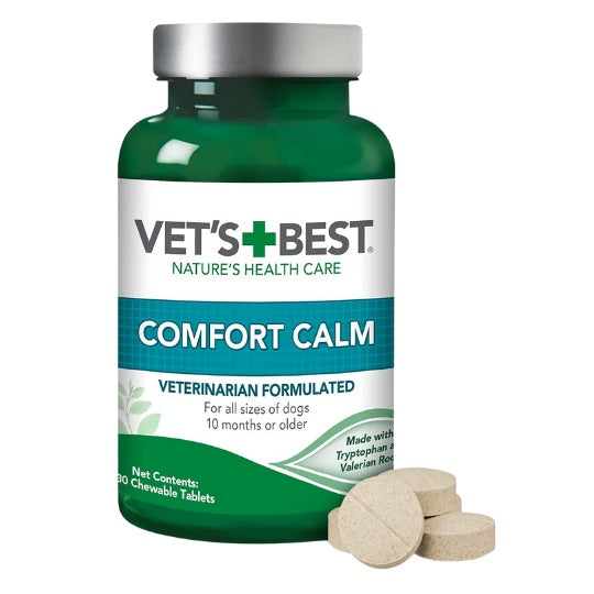 Vet's Best Comfort Calm Tablets, 30 count