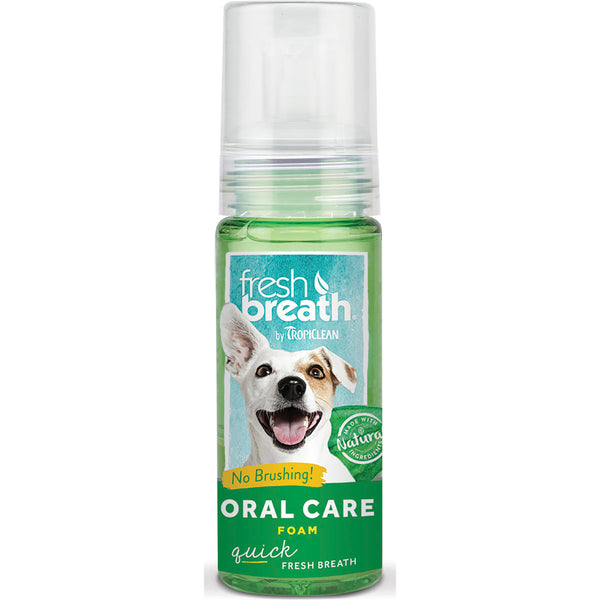 TROPICLEAN ORAL CARE FOAM FOR PETS